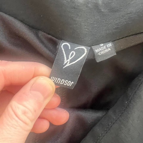 Y2K Styled Whimsigoth Black Pleated Mini Skort - Picture 5 of 7